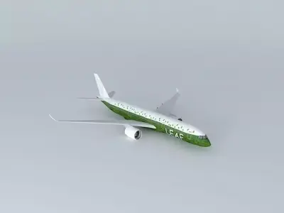 Airbus A350XWB Free 3D model