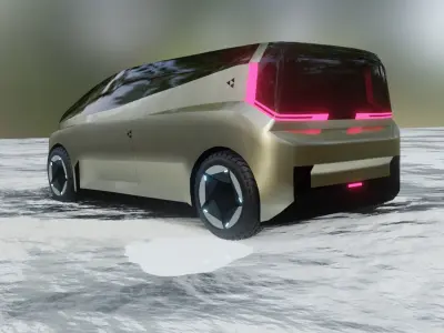 City car  3D model