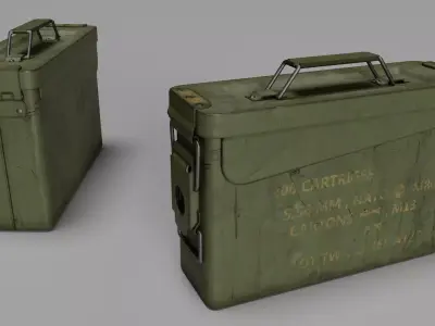 natobox Low-poly 3D model