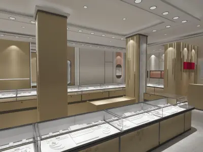 Jewelry Store 3 3D model