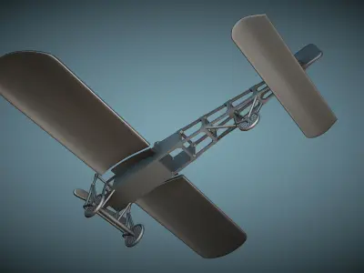 Bleriot XI - 3D Printable Model 3D print model
