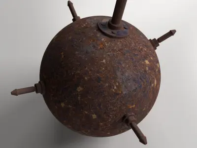 Naval Mine 3D model