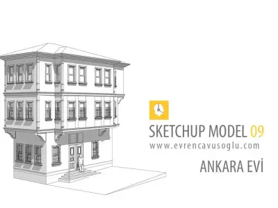 Historical Turkish House 3D model