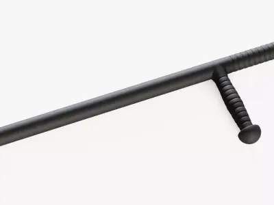 Police Baton Low-poly 3D model buy