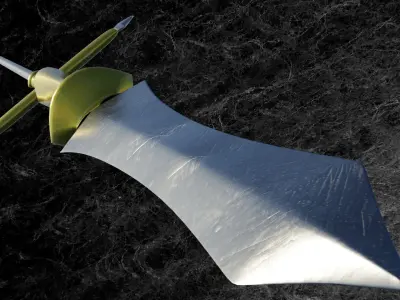 ROYAL SPEAR  Low-poly 3D model