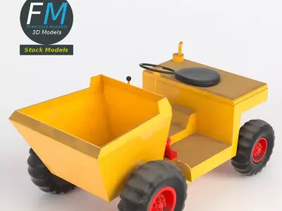 Tipper base mesh 3D model