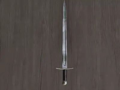 sword Free low-poly 3D model 17