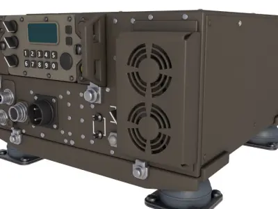 Tactical Radio 3D model