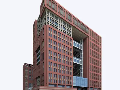 Office Building 3D model 288