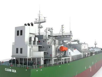  Tanker  3D model