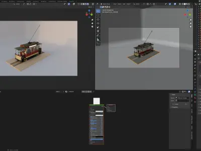 Tramcar 3D model
