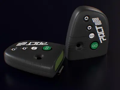 PACT Shot Timer Low-poly 3D model