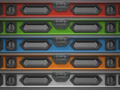 Level measuring tool Low-poly 3D model