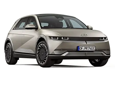 2022 Hyundai Ioniq 5 3D model