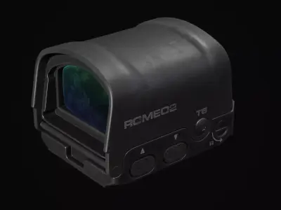 Sig Sauer Romeo2  Low-poly 3D model