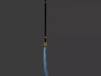 Naginata 3D model