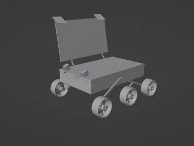 Pragyan Rover 3d 3D model