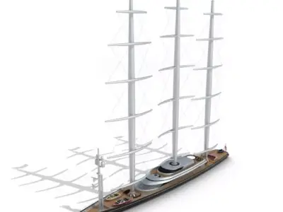 Sailing Ship 3D model