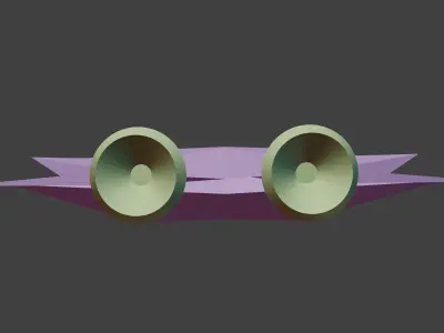 Sci-fi Spaceship 3D model