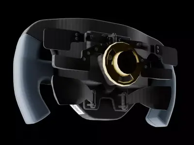 AMR26 2026 Steering Wheel Low-poly 3D model