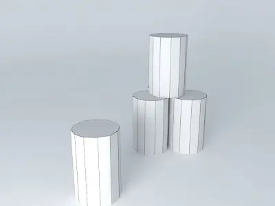 Barrel wooden Free 3D model purchase