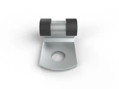 Cable Clamp M2 Low-poly 3D model