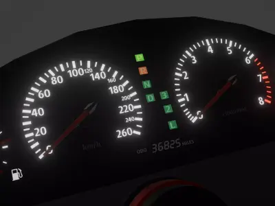 Pessima AeroBlade Low-poly 3D model