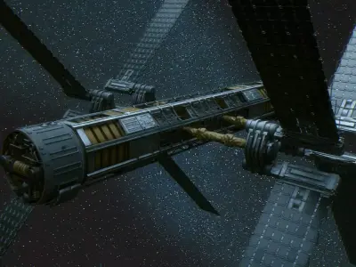 Space Station - Variant C Class 3D model