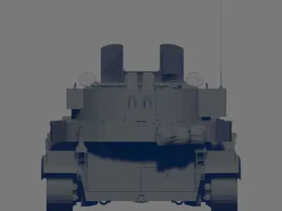 M19A1 3D model