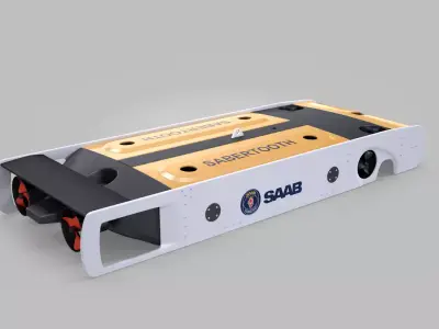 Saab Seaeye Sabertooth 3D model