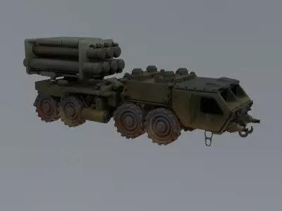 Military Truck Free 3D model