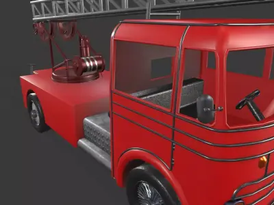 Toy Car 02 Low-poly 3D model