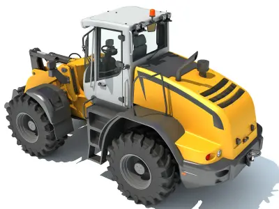  Wheel Loader 3D model