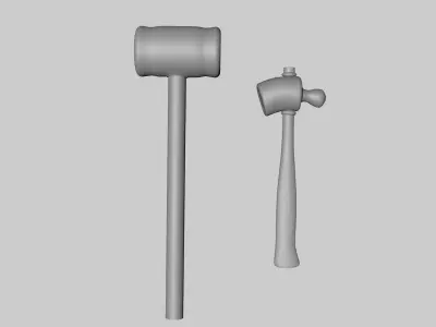 Stylized Tools 3D model