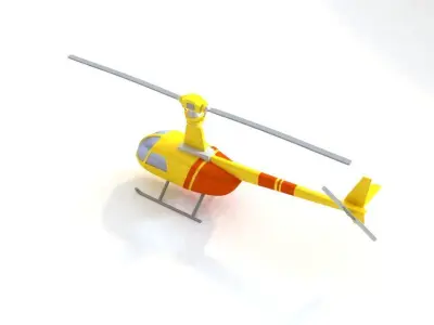 Helicopter Free 3D model
