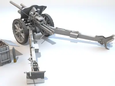  10-5 cm leFH 18 Howitzer 