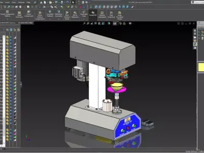 Seaming Capping Machine 3D model