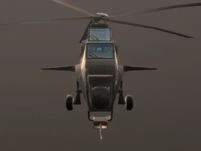 CAIC Z-10 Low-poly 3D model