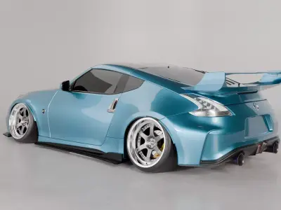 Nissan 370 z 3D model