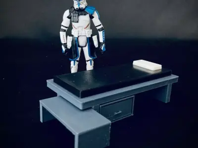 Sci Fi Sleeping Bed 3D print model