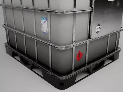 Water Storage Tank  3D model