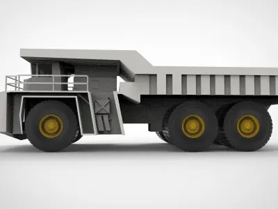 Terex MT6300AC Mining Truck 3D model
