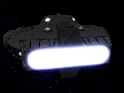 STAR WARS - YT2000 LIGHT FREIGHTER Low-poly 3D model