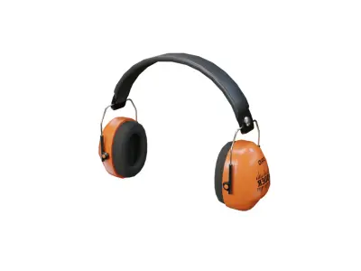 Realistic Ear Muffs with PBR Texture Low-poly 3D model