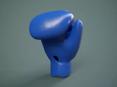 Boxing Gloves PBR Low-poly 3D model