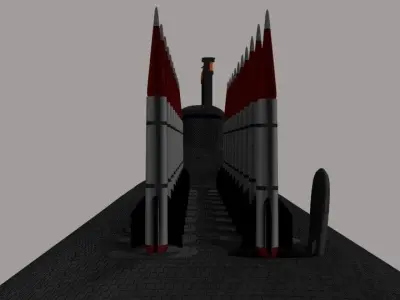 Russian Typhoon Class 3D model