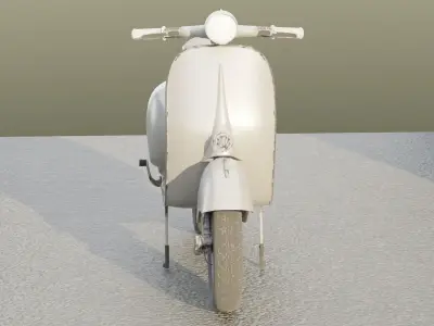 Vespa 150 GS 3D model