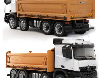 Mercedes-Benz Arocs 3245 tipper 2021 3D model