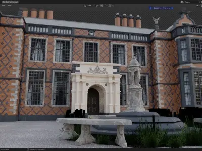 Tommy Shelby Peaky Blinders Arley House  Arrow House Cheshire  3D model