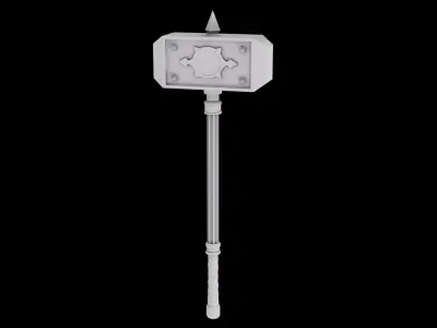 11 Battle Hammers Collection  All PBR Unity UE Textures Included 3D Model Pack